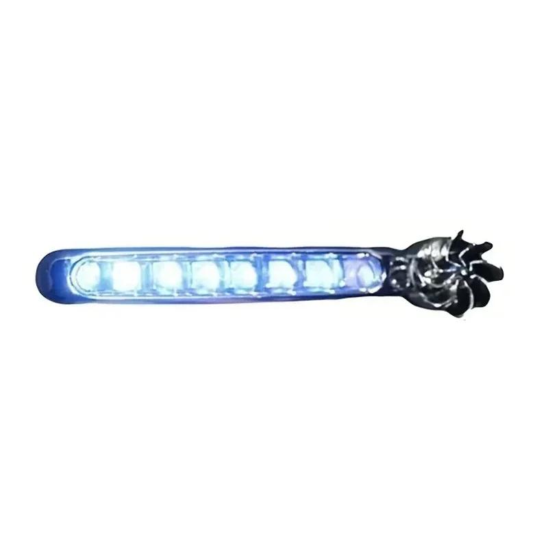 Wind Powered Car LED DayTime Running Lights Creative Auto Auxiliary Lighting Rotation Fan Lamp Automobile Day Time Headlights