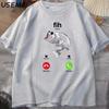 Fih Calling T-Shirt Funny Fish Is Calling Silly T Shirt Fish Pun Shirt for Fishermen Clothes Man Casual Cotton Short Sleeve Tops