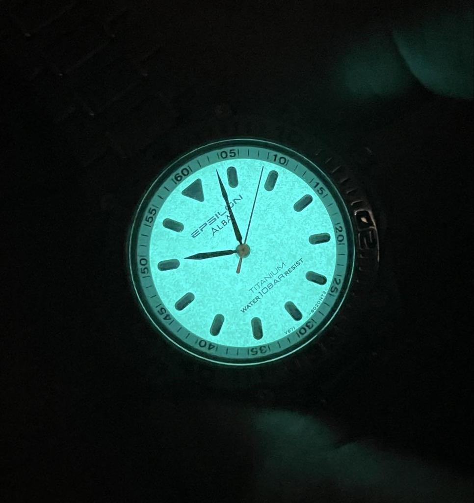 [USED] SEIKO ALBA EPSILON TITANIUM V671-6020