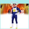 Dragon Ball Vegeta IV Cosplay Anzug aus Polyesterstoff für Anime-Spiel Rollenspiel