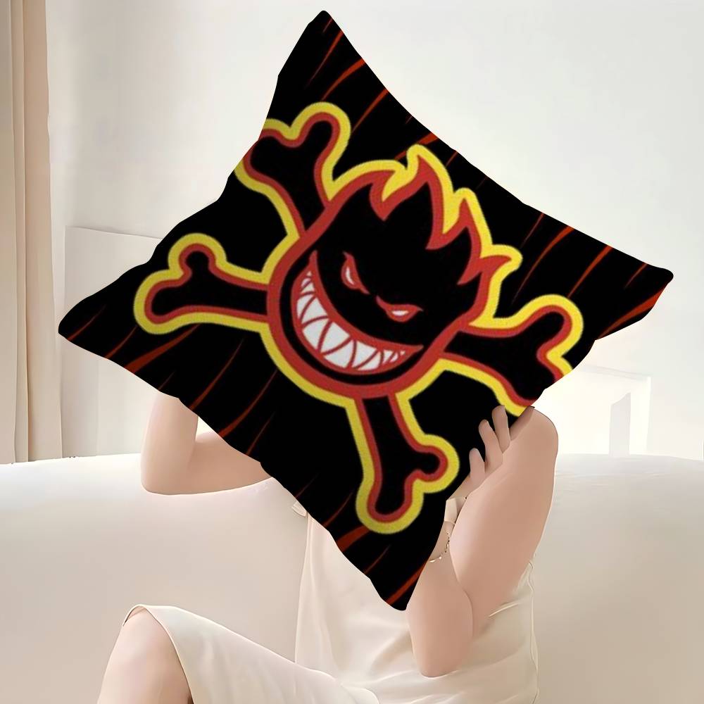 Spitfire Skateboard Households  Personalized Pillow Dust Cover Bedroom Kids Party Decoration Pillowcase Birthday Children Gift