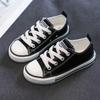 Chaussures parent-enfant pour garçons et filles à lacets petites chaussures décontractées en toile blanches pour enfants chaussures de skate pour bébé sneake