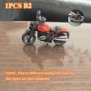 1 PCS Mini Motorcycle Model Alloy Collection Micro Toy for Birthday Gift Cake Decoration Boy/Girl Carrying Accessories