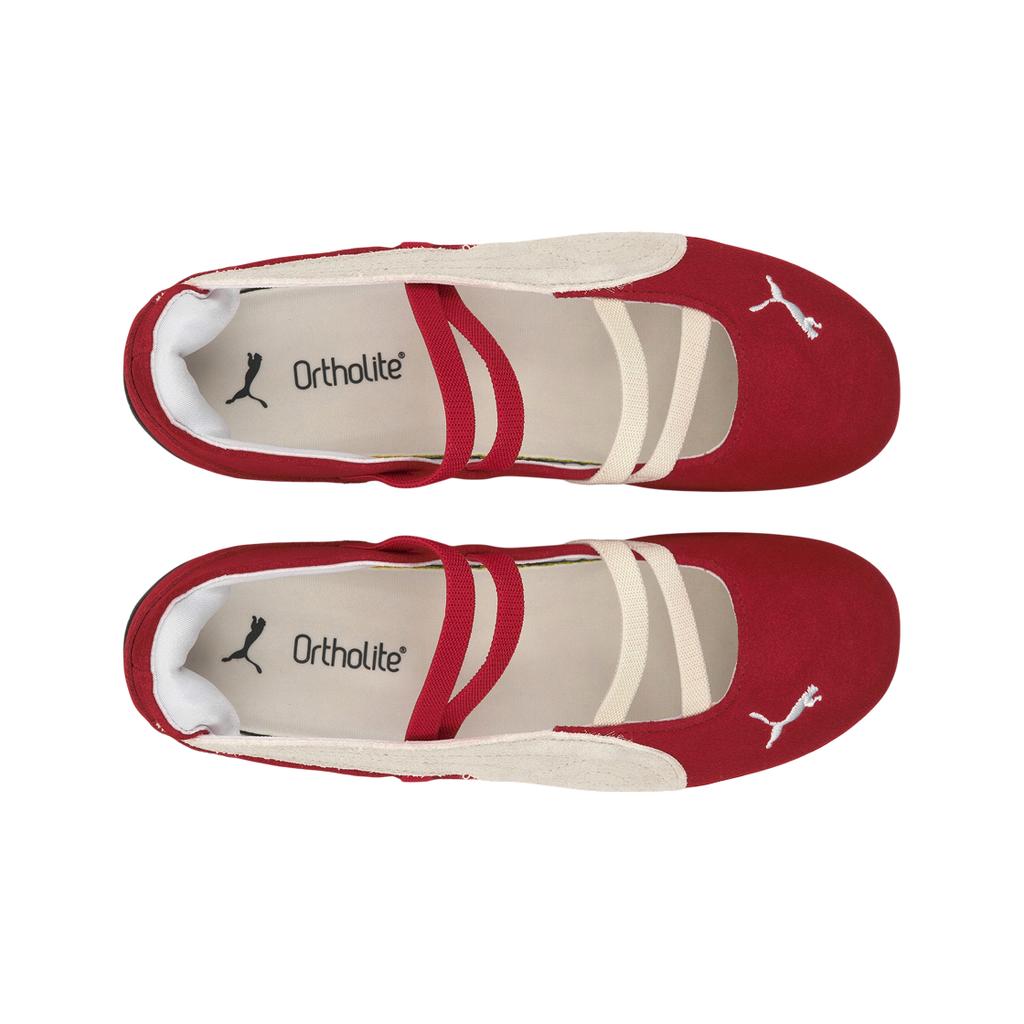 Puma Speedcat Ballet SD For All Time Red Women Sneakers White Black 401287-07