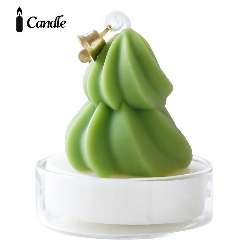 Christmas scented candle mini Christmas tree fragrance gift souvenir cup wax decoration ornament