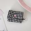 With Keyring Earphone Bag Lightweight Coin Purse Pouch Cute Mini Earphone Pouch  for AirPods