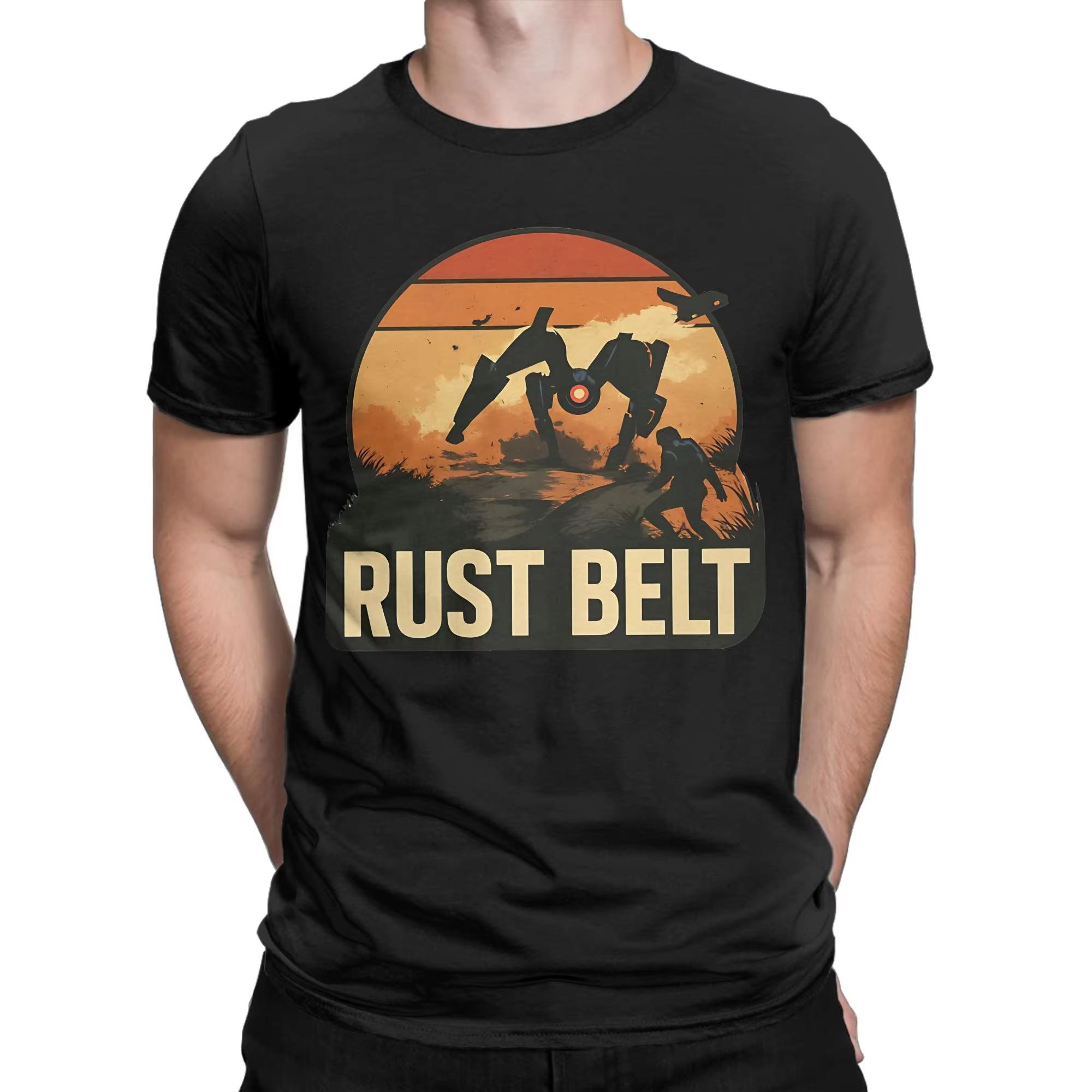 

Arc Raiders RustBelt Футболка Летняя Чистый Хлопок Взрослая Стильная и Крутая Унисекс Уличная одежда harajuku графические футболки S