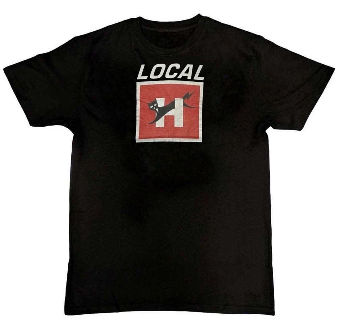 Vtg Local H Rock Band Heavy Graphic Print Mens T-Shirt XXXXL