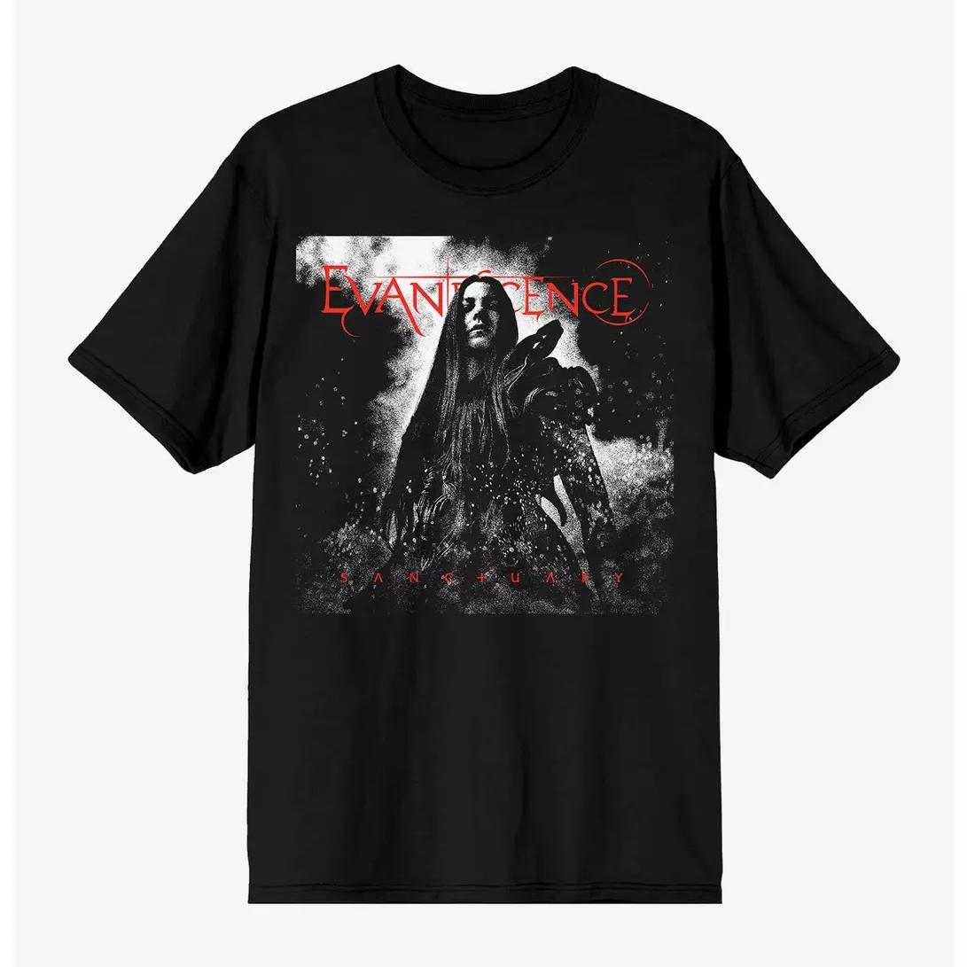 

2026 Evanescence Band graphic Popular Unisex T Shirt Unisex Cotton Short Sleeve Y2k Oversized Vintage Streetwear Tee Womens Tops 3XL