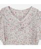 Thursday Island Flower V-Neck Border Mix Dress_T254Mop251W