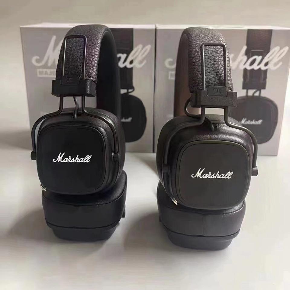 Compatible with Marshall Major IV Over-Ear Wireless Bluetooth Headphones, Heavy Bass