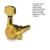 Guitar Locking Tuner Left Right Lock String Tuning Key Pegs Machine Heads Electric Folk Acoustic Guitar Replacement Accessory