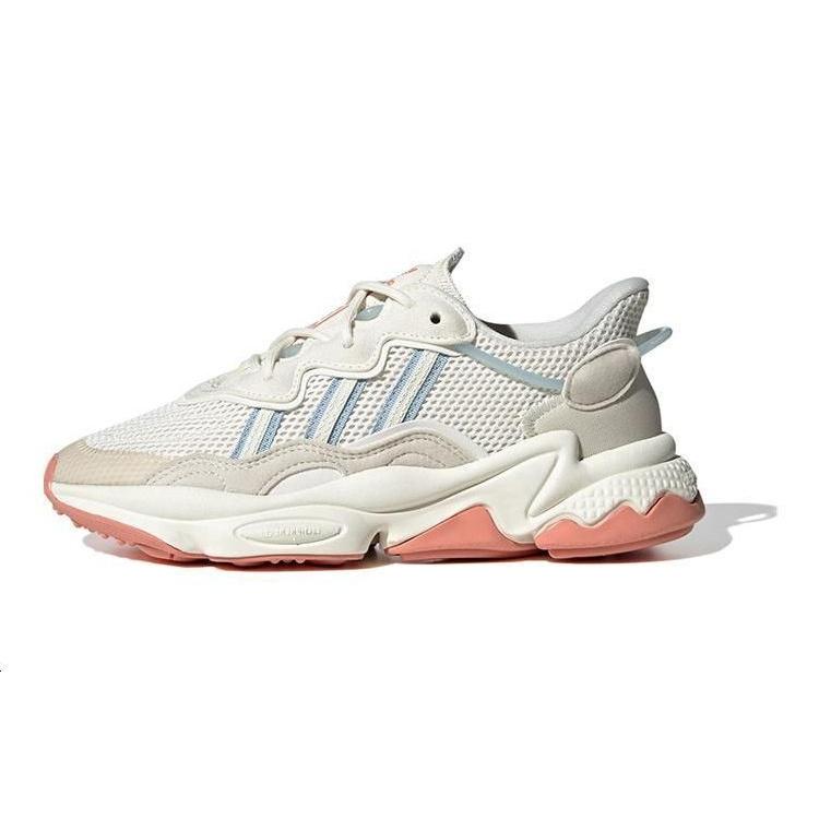(GS) adidas originals Ozweego White Clear Blue Aluminium Kids IG0788 EU 38⅔