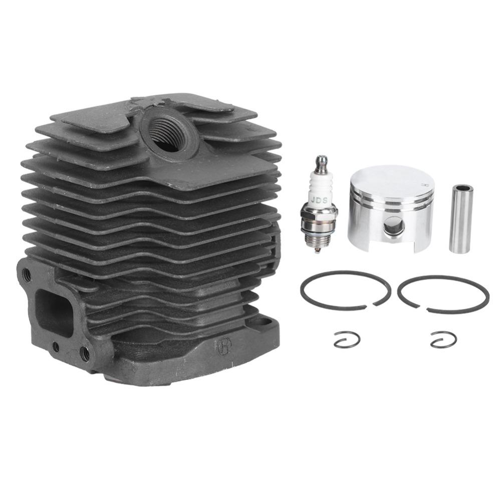 Dark Grey Cylinder Piston Kit Metal Piston Gaskets Kit for KAWASAKI KBH48A HA048J-AS50 TH48