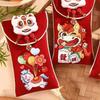 Chinese Style New Year Money Envelopes 2026 Horse Year Lucky Money Bag Money Pocket  Kids Gift