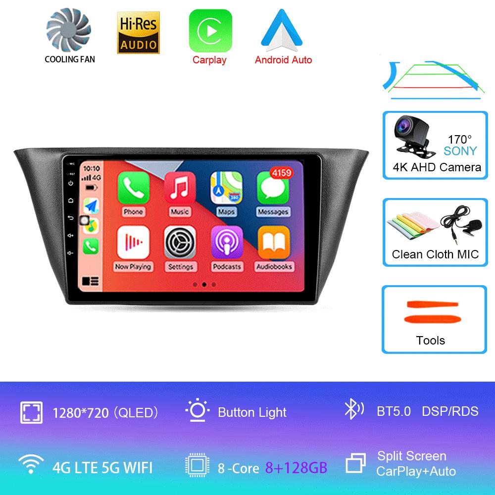 Car Radio Android 14 Carplay Auto WIFI+4G For Iveco Daily 2013-2021 Multimedia Video Player Navigation GPS Autoradio 2din 2 Din