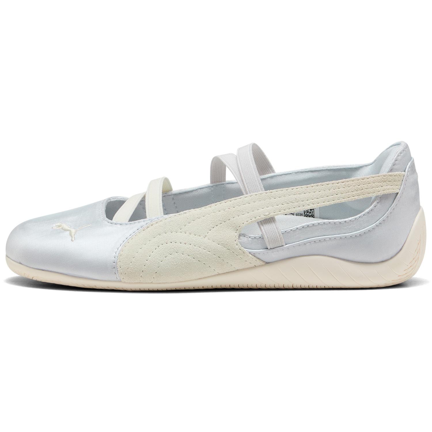 (WMNS) PUMA Speedcat Ballet Silver Mist Warm White Satin Women s 404383-03 EU 40