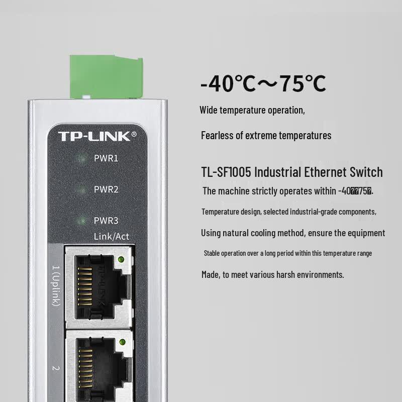 Tp-Link TL-SF1005 Industrial 5-Port Fast Ethernet Switch
