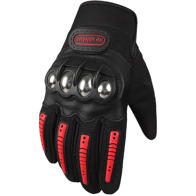 Motorcycle Gloves Hard Shell  Anti Drop and Wear Resistant  Touch Screen Protection  Full Finger Motorcycle Gloves Anti Slip for Men