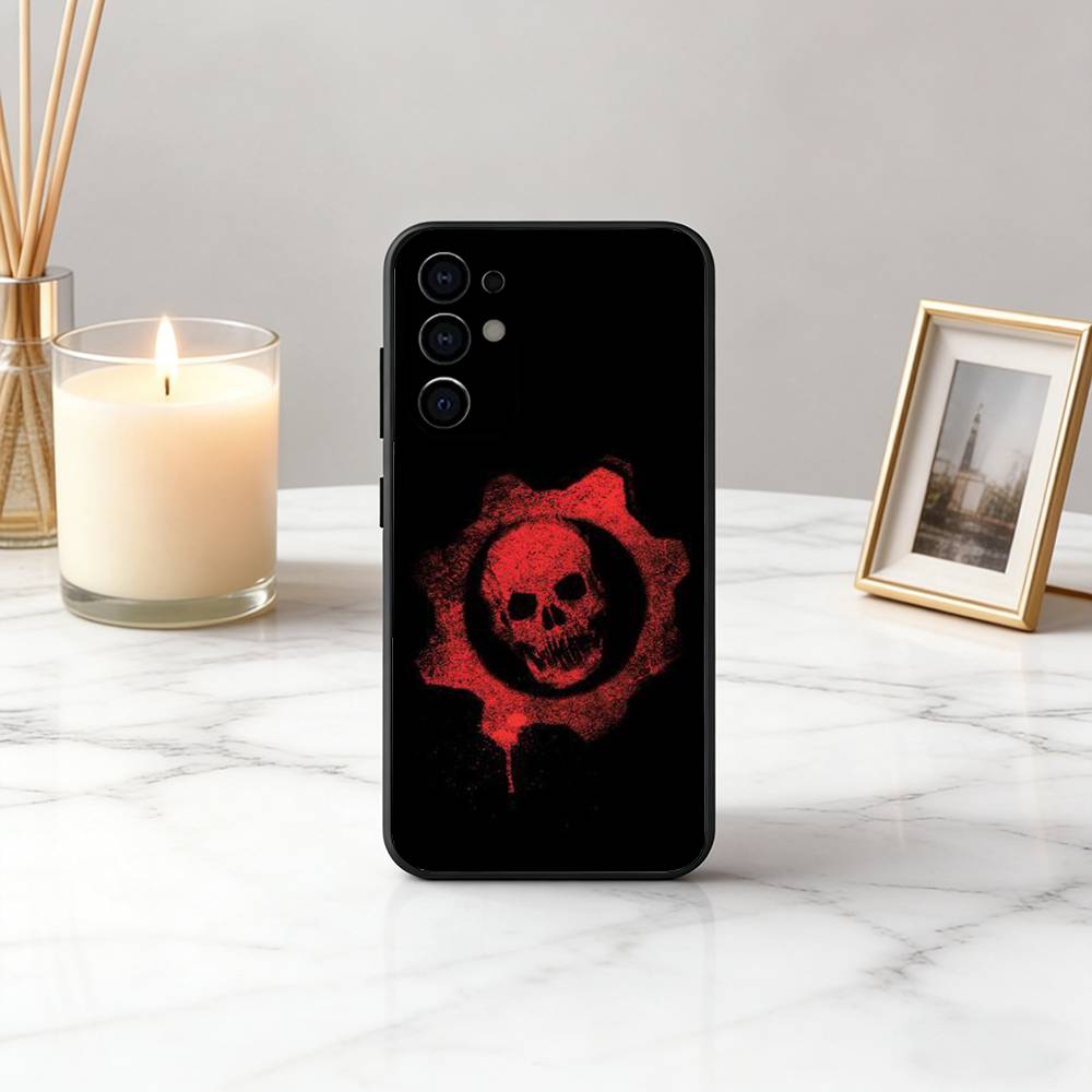 Game G-Gears Of W-War-es Phone Case For Samsung S25,S24,S21,S22,S23,S30,Ultra,S20,Plus,Fe,Soft Silicone Black Cover