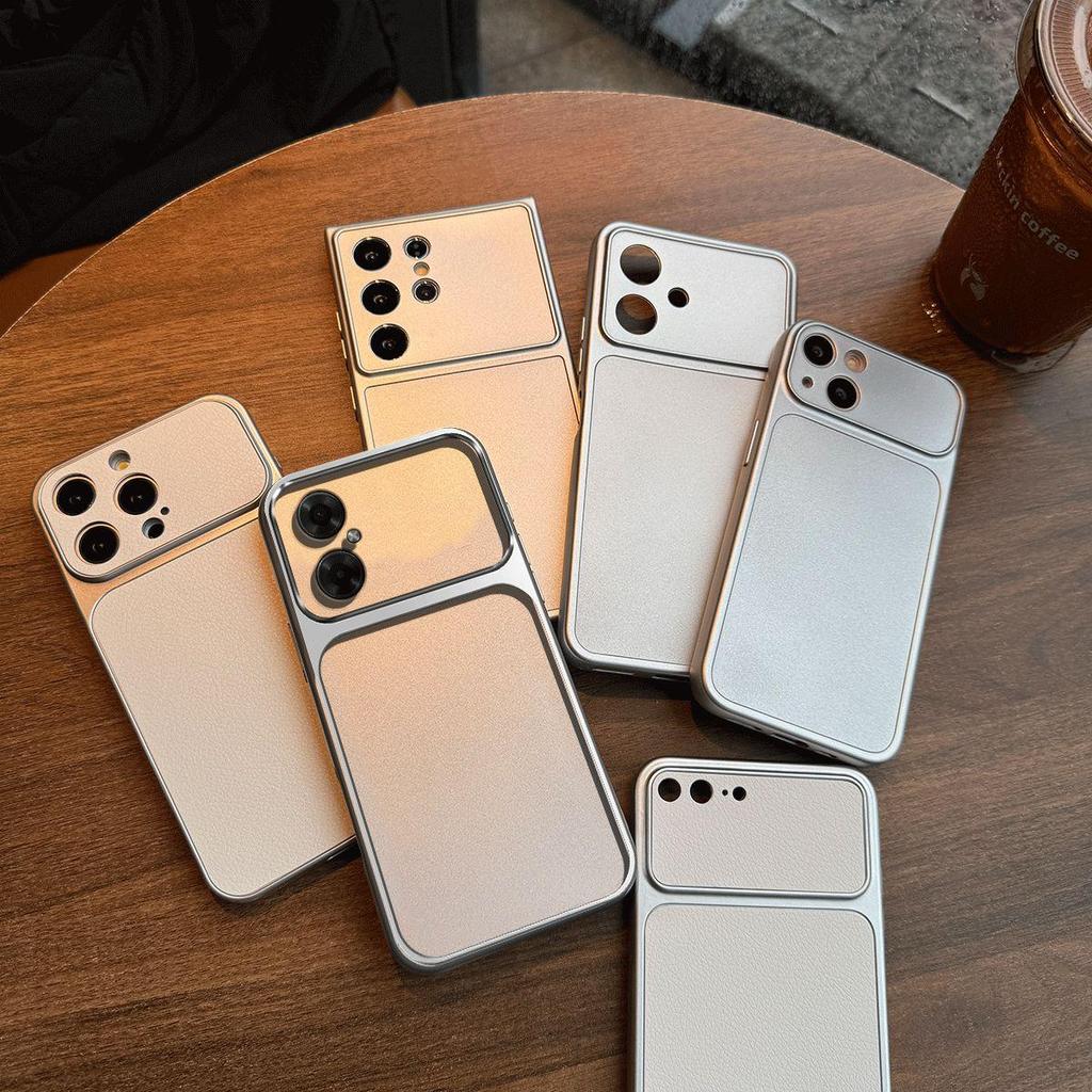 Case for Xiaomi Redmi Note 12 5G POCO X5 Metal Texture Matte Back Soft TPU Bumper Shockproof Cover