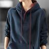 Sweatshirt for Women Cotton Oversize Hooded Thickened Loose Casual Pullover Long Sleeve Top Sweatshirt