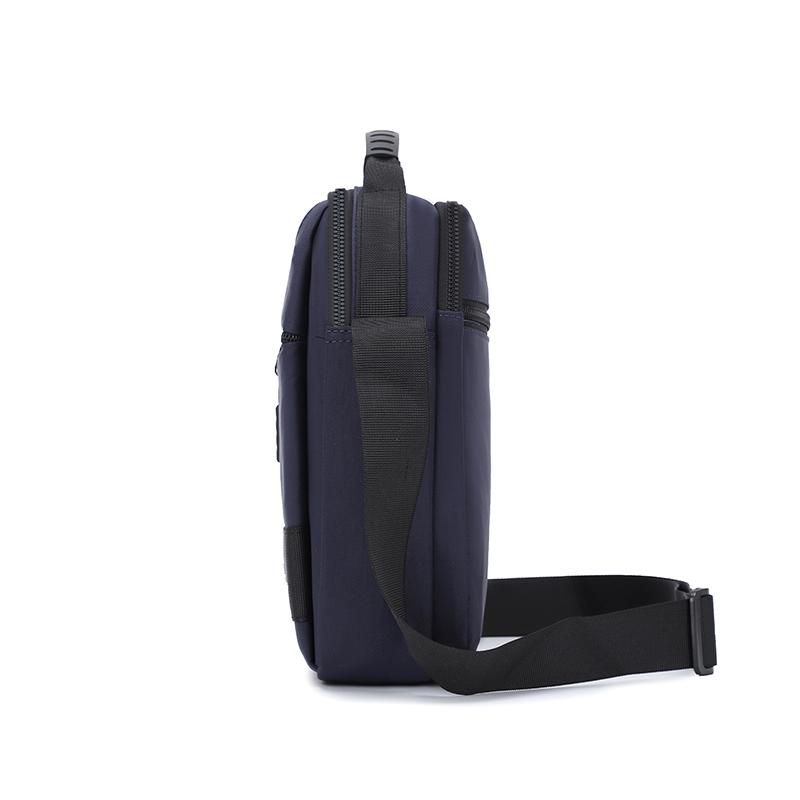 Men's Large Capacity Portable Messenger Bag Vertical Fashion Multifunctional Single Shoulder Bag Casual Business Travel Bag