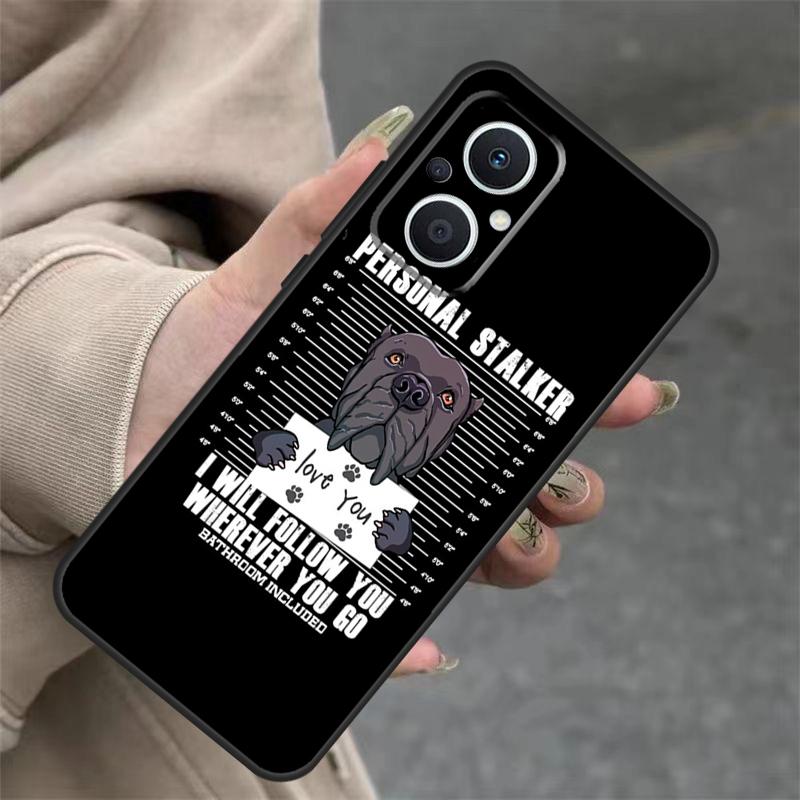 

Italian Cane Corso Mastiff Dogs Case For OPPO Reno 4Z 5Z 8T 10 11 Pro 11F 7 8 5 6 Lite OPPO Find X6 X5 Pro X2 X3 Neo Cover OPPO Find X3 Neo
