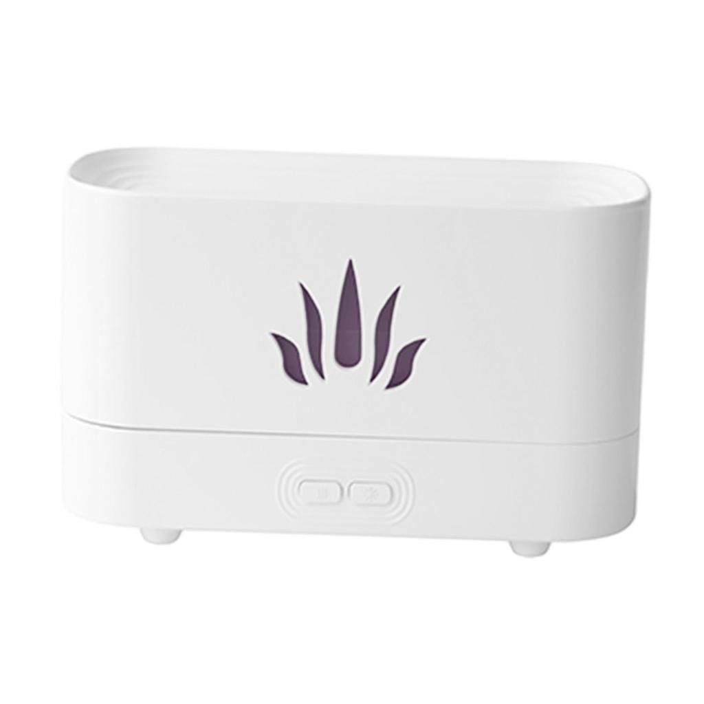 Difuzor de Aromă cu Flacără Compact Oprire Automată Umidificator Personal de Birou Portabil Mini Umidificator pentru Hotel Dormitor Cameră Birou Cadou