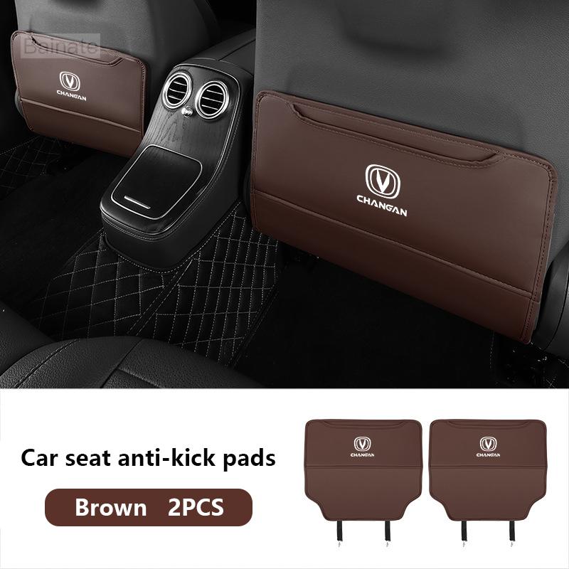 Car Anti-kick Pad Auto Seat Back Protector Pads Anti Scratch Back Seat Organizer For CHANGAN UNI-K CS55 EADO CS35 CS75 PLUS