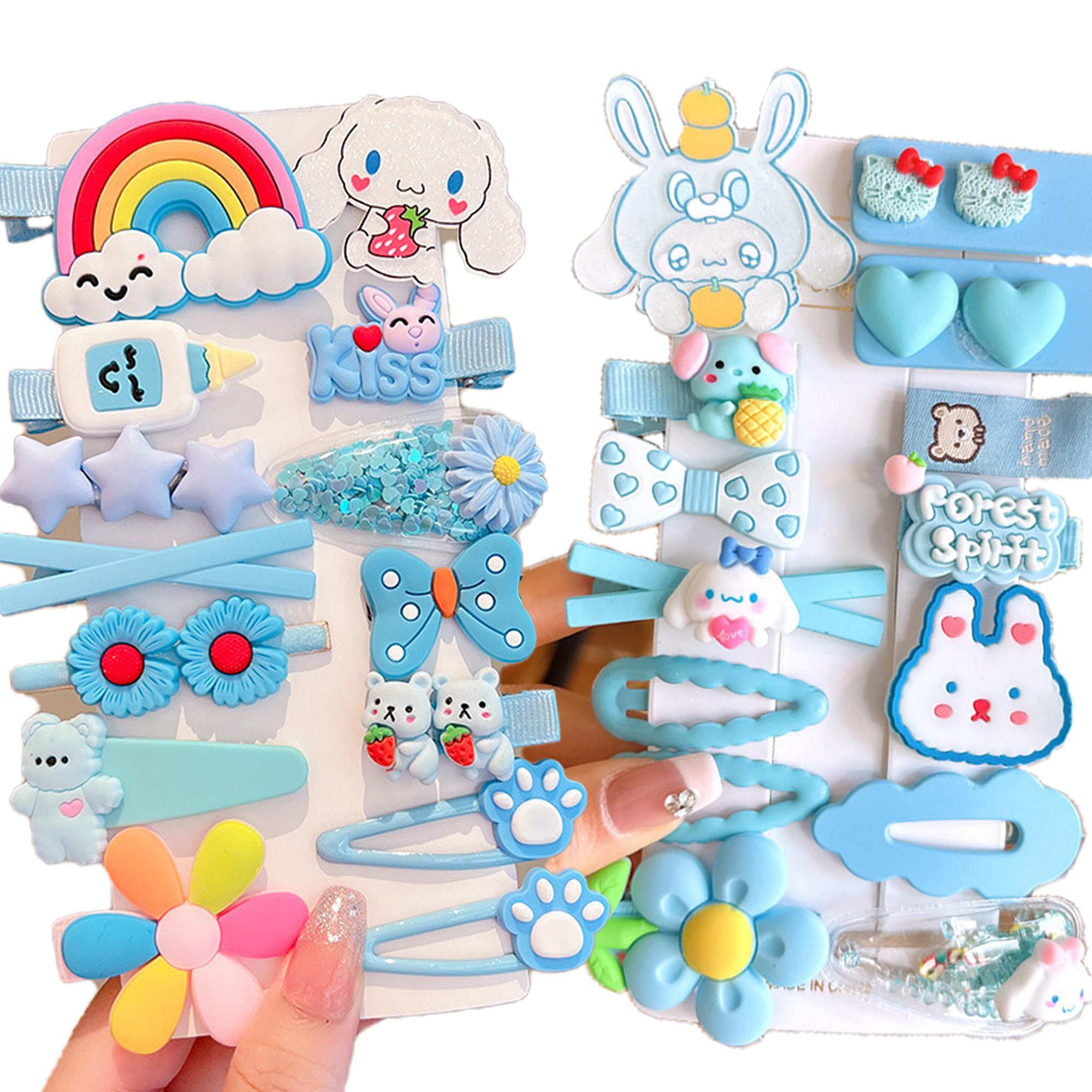 

DEVENTORZ Заколки для волос, Шпильки, Роскошный набор из 28 предметов для девочек с резинками для волос, Аксессуары для волос, Повязки на голову, Резинки для волос, Стильные украшения для волос для