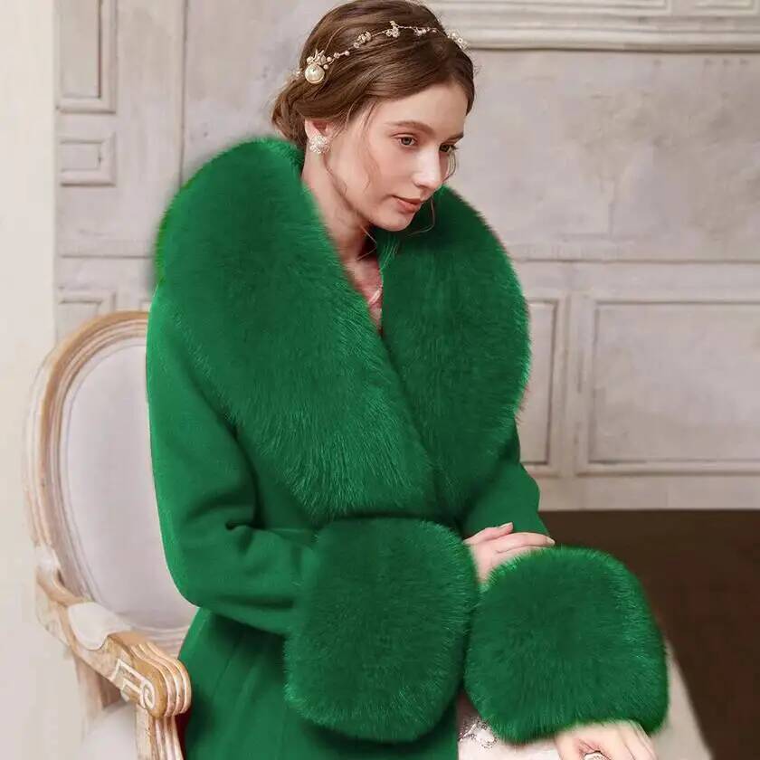 Natural Real Fox Fur Collar Cuff Set Winter Women Warm Scarf Genuine Fur Trimming For Parka Coat Hood Luxury Fluffy Decor Shawl