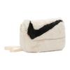 New Nike Sportswear Futura 365 Faux Fur Crossbody Bag 1L Guava Ice/Guava Ice/Black FB3048-838