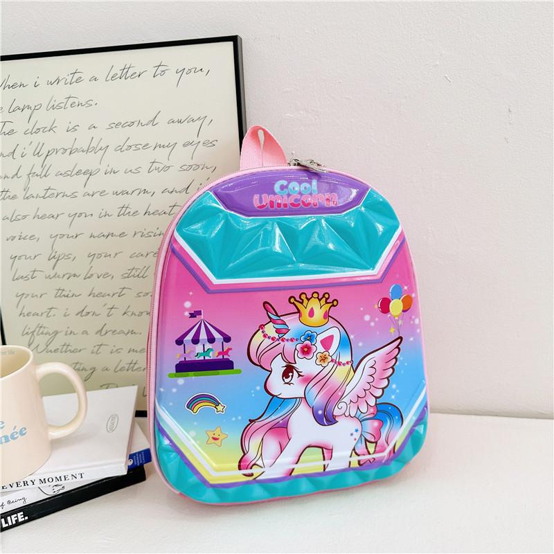 Entzückender Cartoon-Nylon-Rucksack für Kinder Niedliches Anime-Design für Jungen und Mädchen