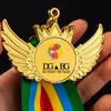 Marathon Gold Winner Award Medals With Neck Ribbon 3D Running Runner 1St 2Nd Trophy Various Sport Souvenir Prize Gift Customized
