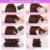 30PCS Heatless Hair Curlers Rollers with Clips Self Grip Hair Roller Set Women Hairdressing Curler Curl Salon Hair Styling Tools