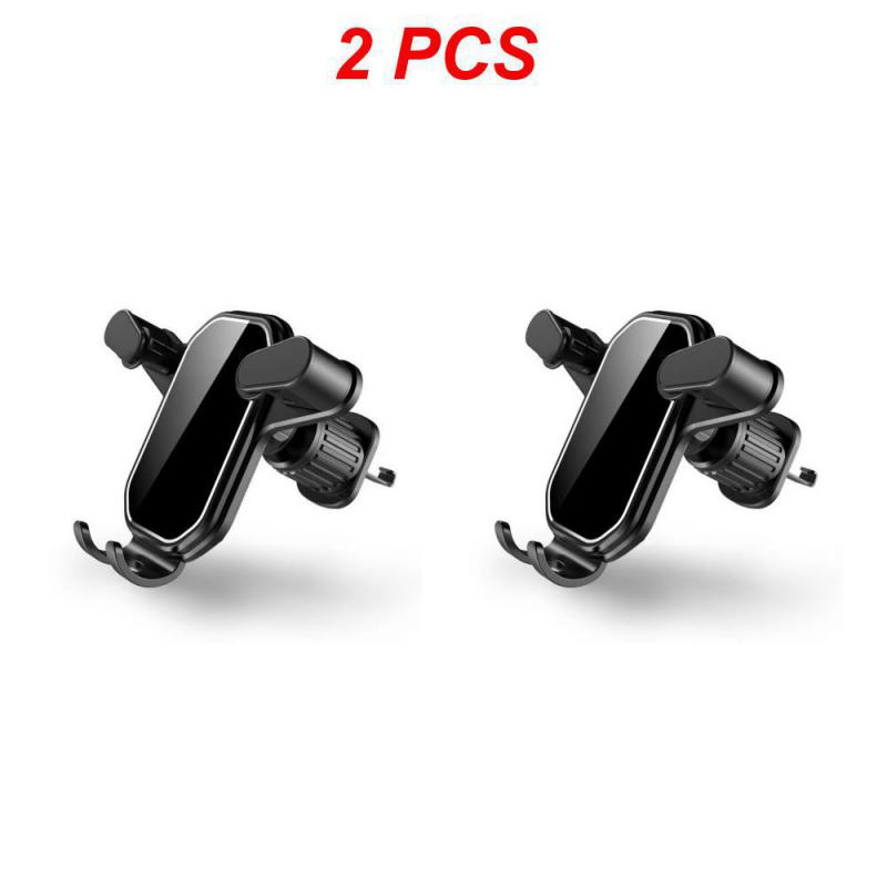 1~10PCS Suporte de Telefone para Carro Montagem de Telefone para Saída de Ar Rotação 360 Graus Suporte para Smartphone Carro - Colocação Manual