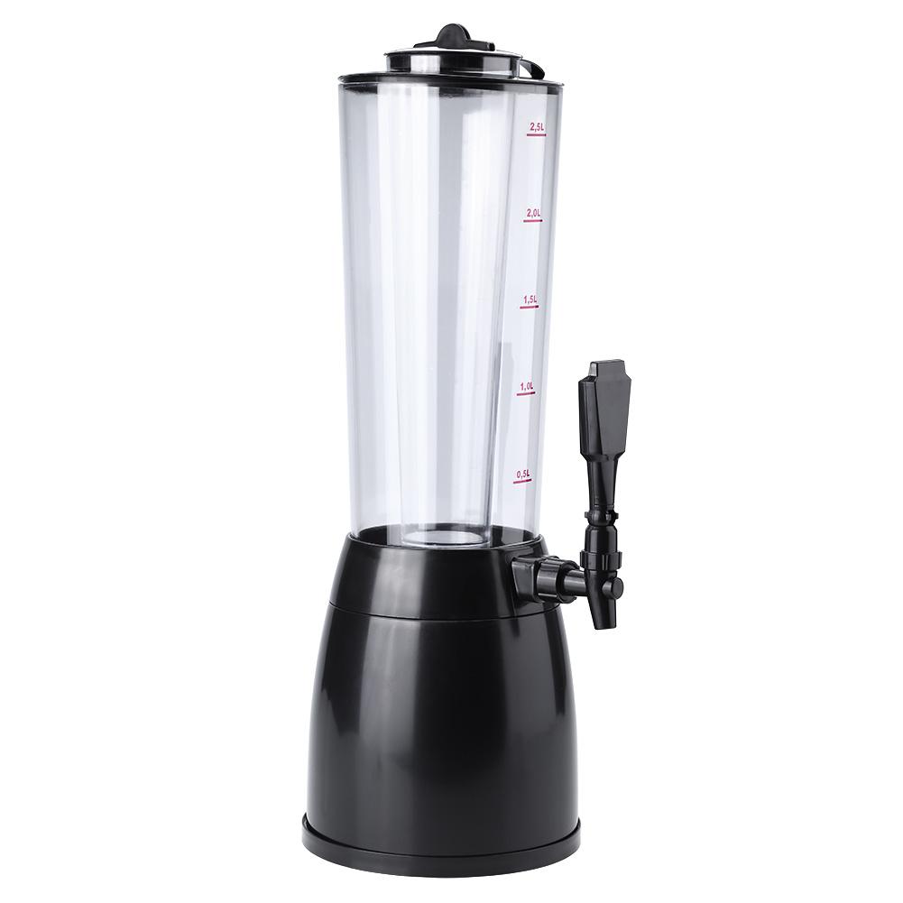 2.5L Beer Machine Beverage Dispenser Ice Tube for Wine Water Juice Bar Accessories