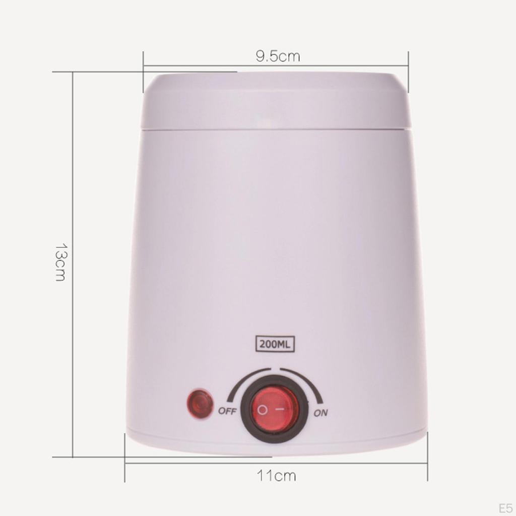 Wax Melter Professional Machine Hair Removal Beans SPA Salon Accs 200cc Black
