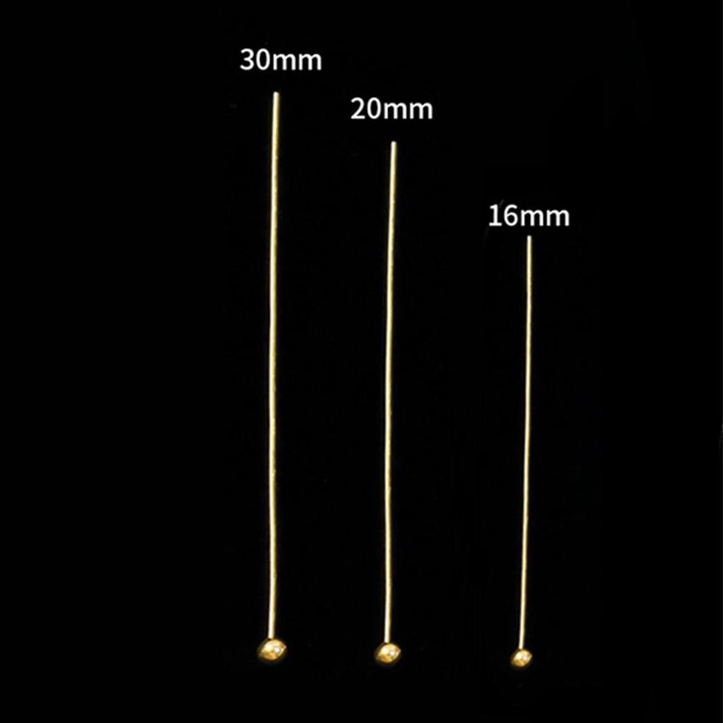200 Metal End Head Findings for Jewelry Beading Dangle Earring Making