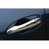 GLOSS BLACK CHROME CAR DOOR HANDLE COVER CATCH CAP TRIM MOLDING For Nissan Pulsar C13 2015 -  ACCESSORIES