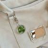 Elegant Four Leaf Clovers Hanging Charm Beautiful Large Four Leaf Clovers Pendant Keyrings Delicate Keychain Accessory