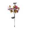 Solar Butterfly Flower Garden Light LED Outdoor Decorative Lawn Stake Light for Yard Patio Pathway Landscape Lighting