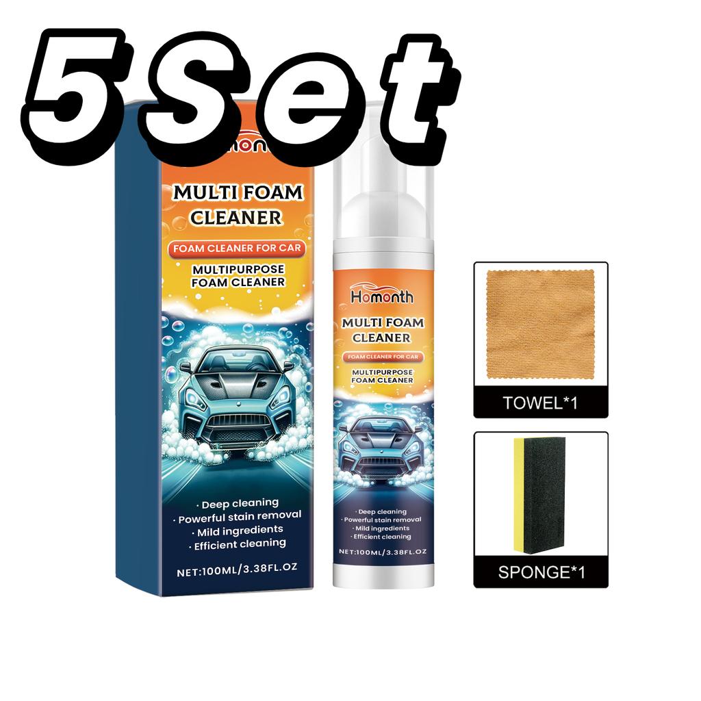 Multi-purpose Foam Cleaner Car Interior Plastic Leather Sofa Stain Removal Cleaning Spray Home Car Interior Wash Maintenance