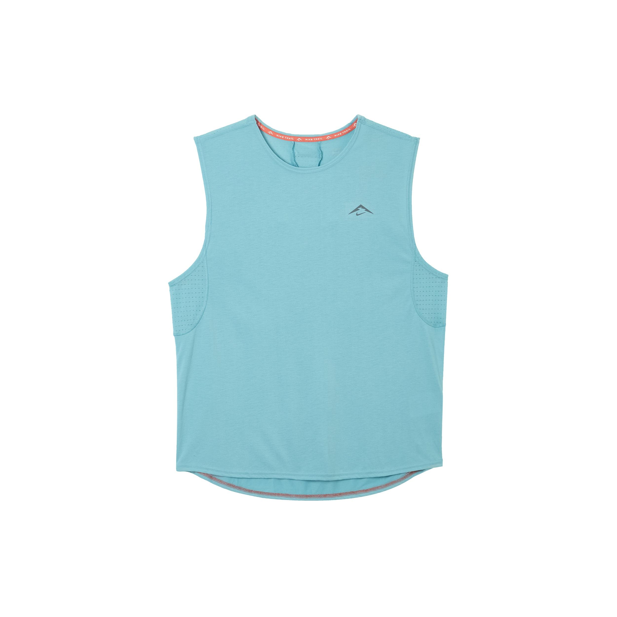 Nike Trail Solar Chase Dri-FIT Running Tank Asia Sizing  Denim Teal  Men s FN3310-464 M