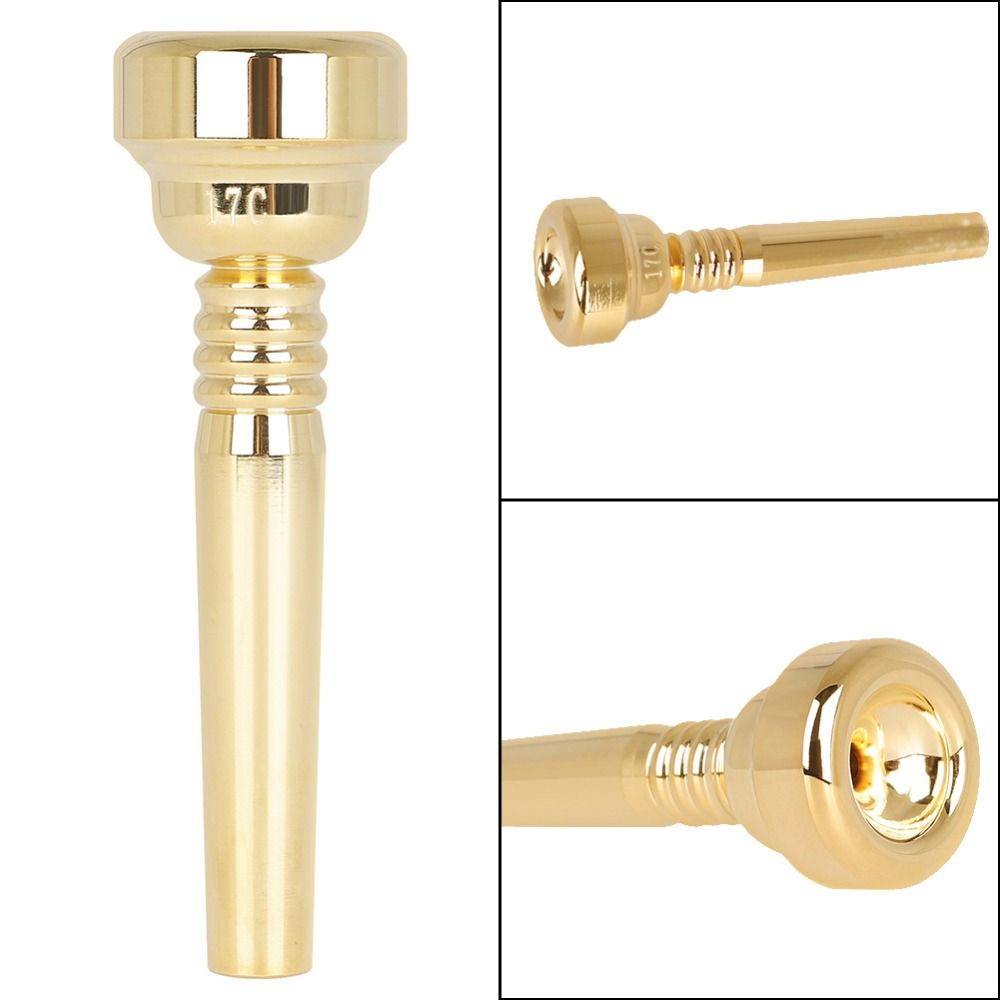 

Gold-plated Mouth of Trumpet Professional Instrument Trumpet Mouth Instrument Accessories