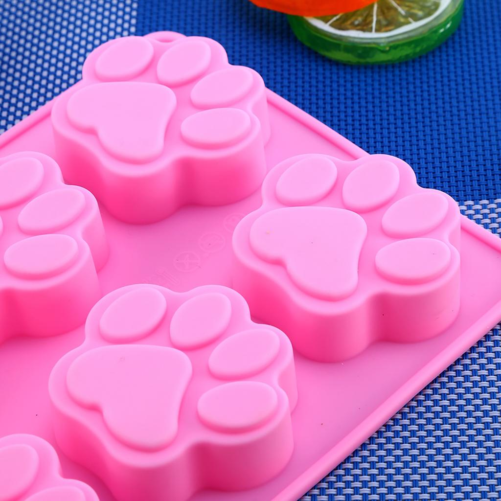Small Dog Cat Foot Footprint   Silicone NaPAW   Chocolate Fondant Sugar Craft Cake Tool