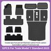 TPE Floor Mats For Tesla New Model Y Standard 2025 2026 Waterproof Luggage All Weather Full Set Mat Foot Pads Model Y Trunk Mats