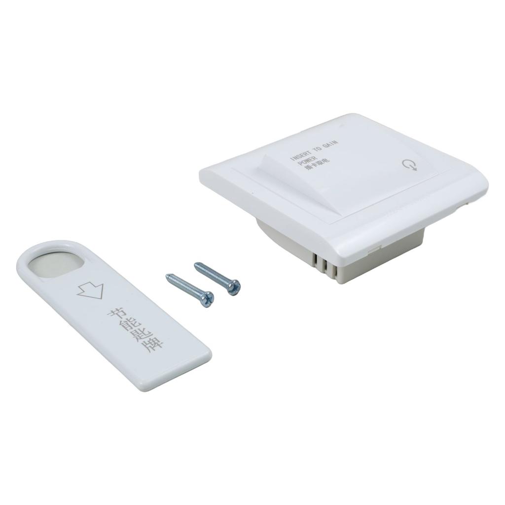 Key Card Activated Energy Efficient Power Switch for Homes and Hotels