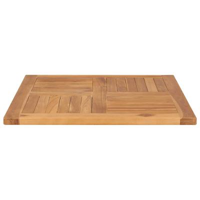 Solid Teak Wood Table Top 70*70*2.5 Cm